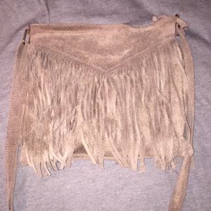 Boho fringe crossbody
